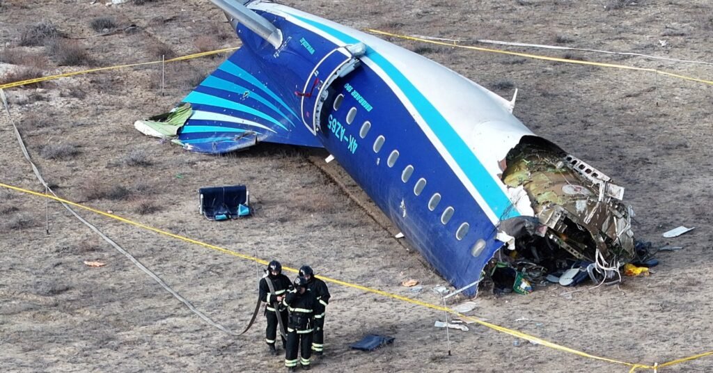 Plane flight records of Kazakhstan crash headed to Brazil