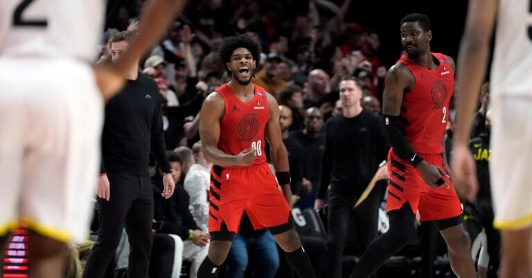 Trail Blazers Guard Scoot Henderson’s Clutch Confidence Sinks Jazz